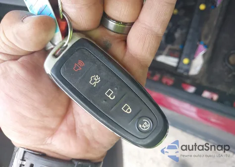 2017 Ford Focus Titanium z USA, uszkodzony, nr VIN 1FADP3N24HL294690